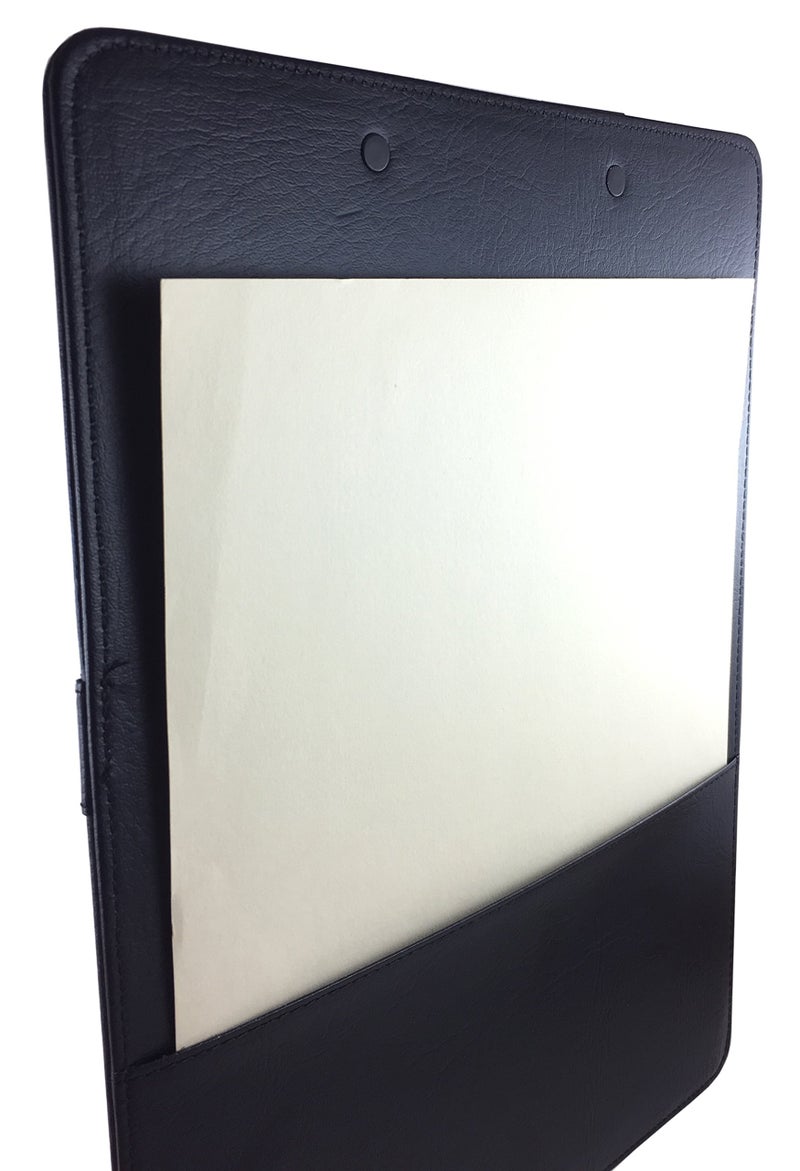 Trade Quest Clipboard Faux Leather Single (Black) - Image 5